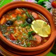 Традиционная солянка это суп с ярко выраженным мясным вкусом.