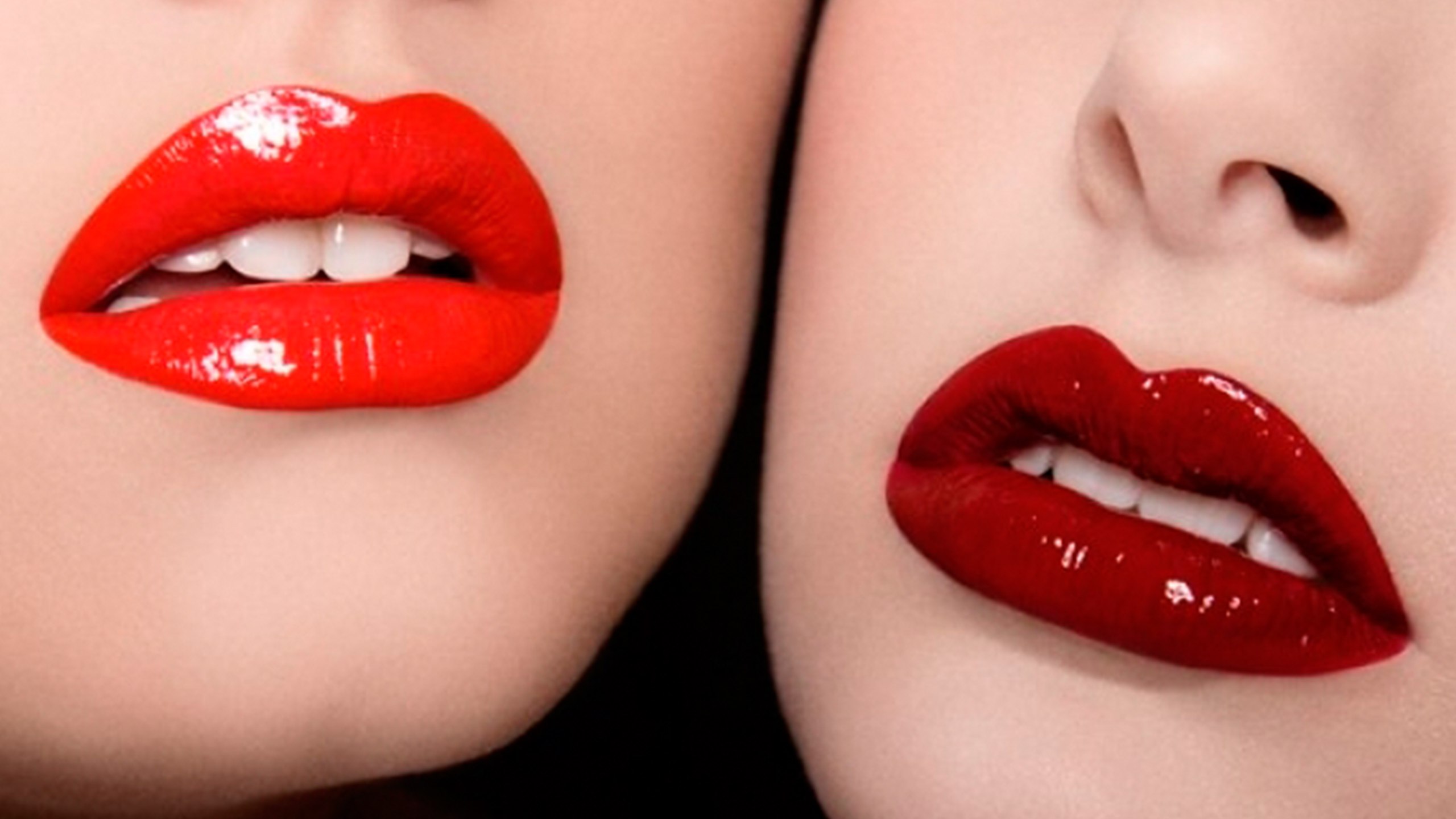 Красим губы красной помадой - ideal woman.