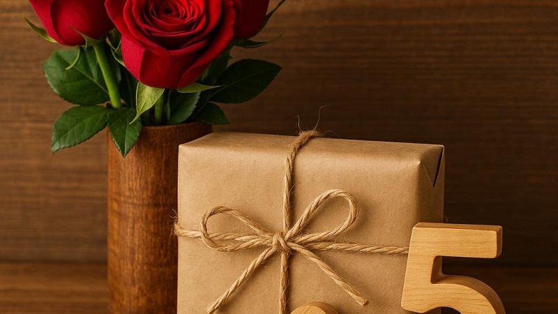 5 лет после свадьбы: какая это свадьба и что дарят на годовщину