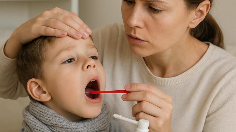 Ангина у детей: симптомы и эффективное лечение