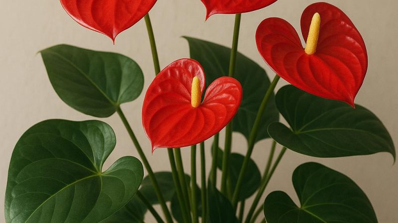Антуриум — капризный, но такой прекрасный