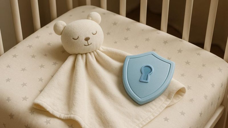 Безопасное постельное белье в кроватку для новорожденных