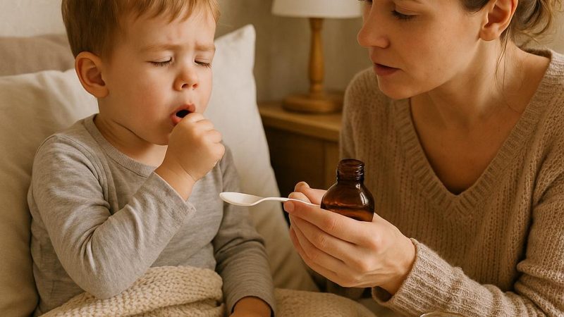 Чем и когда можно лечить сухой кашель у маленького ребенка