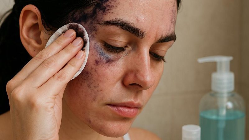 Чем можно смыть краску для волос с кожи?