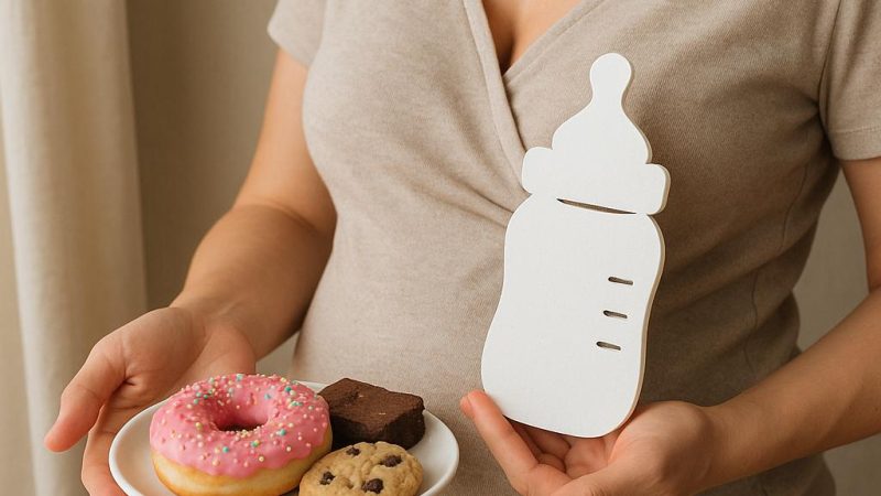 Что из сладкого можно употреблять при грудном вскармливании малыша?