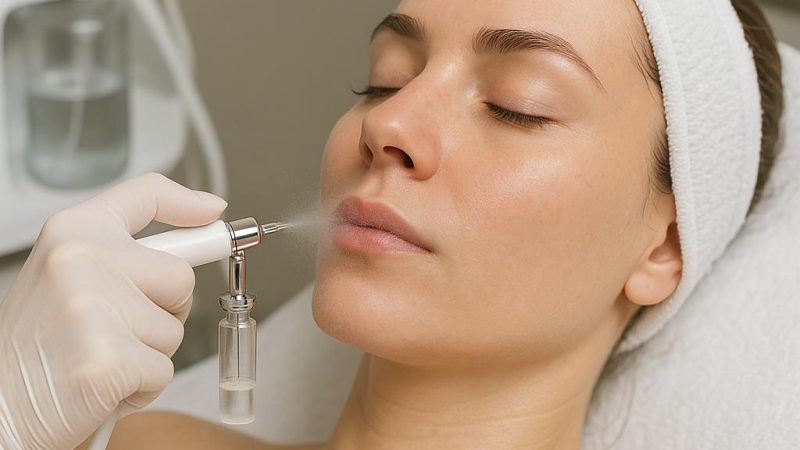 Что такое газожидкостный пилинг лица