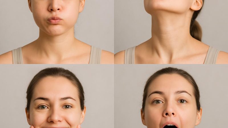 Эффективные упражнения для похудения лица