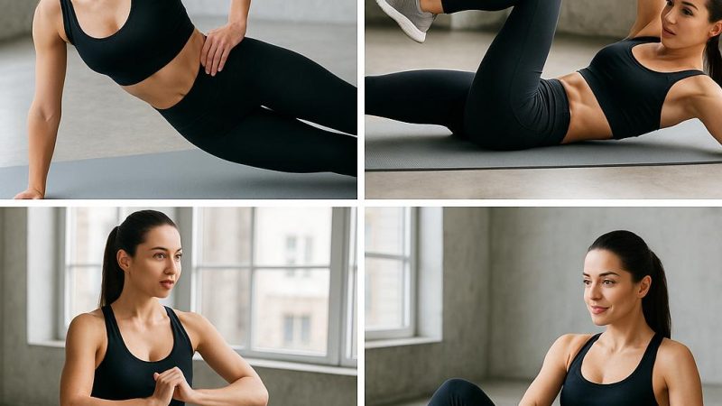 Эффективные упражнения для получения тонкой талии