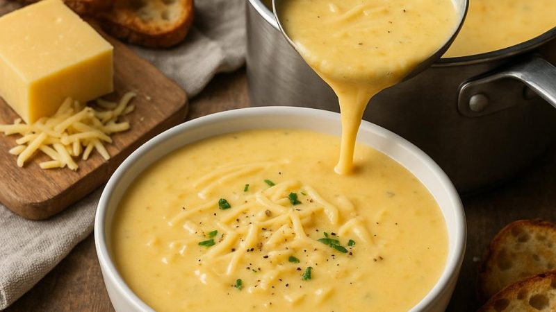 Готовим сырный крем суп: сытно и вкусно