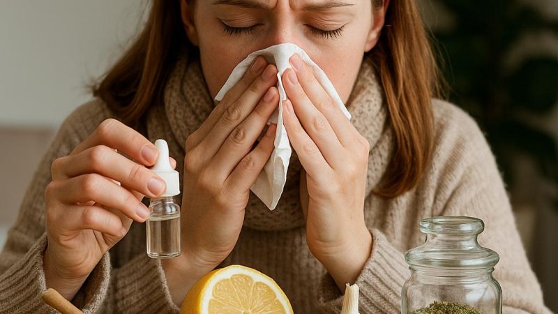 Как быстро вылечить насморк народными средствами