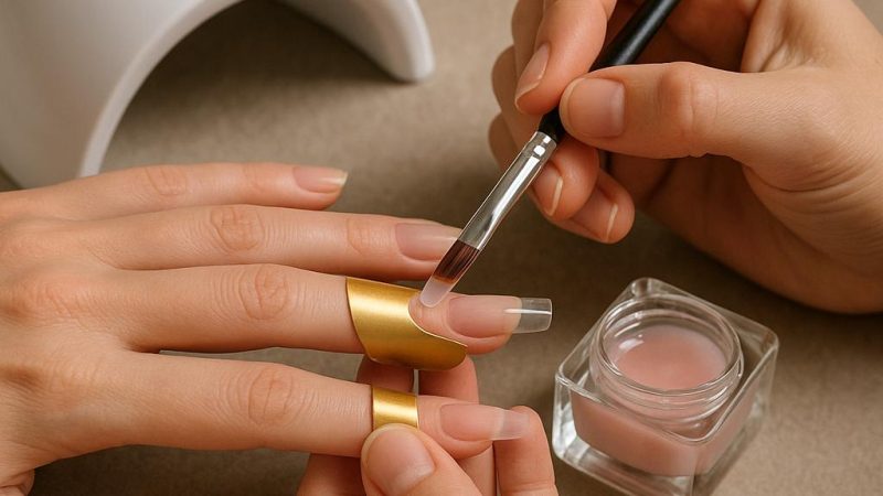 Как делается наращивание ногтей в домашних условиях?