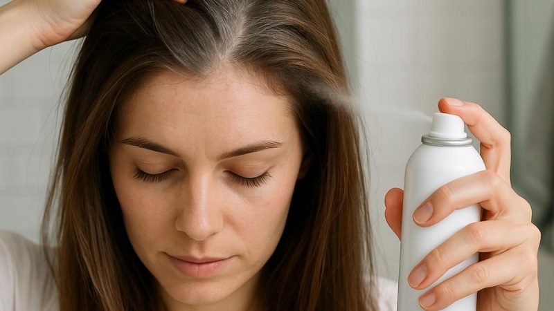 Как использовать сухой шампунь