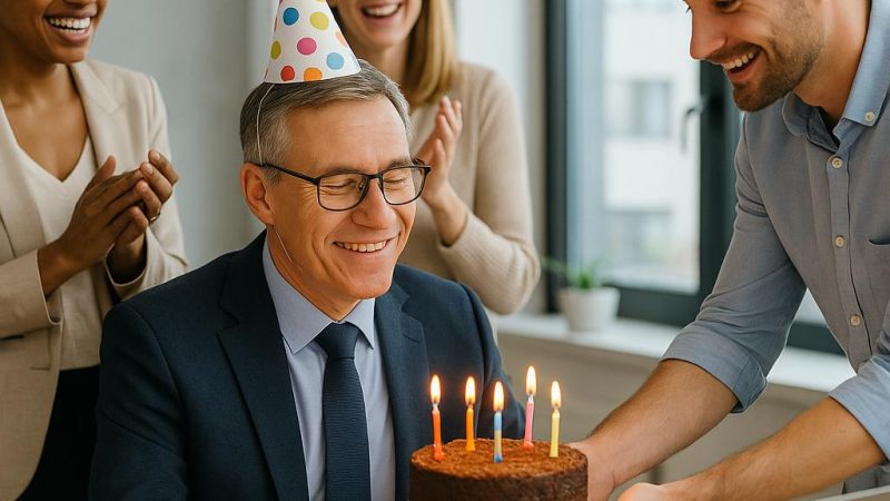 Как креативно подойти к поздравлению с днем рождения начальнику мужчине