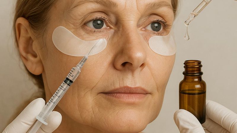 Как можно избавиться от морщин под глазами