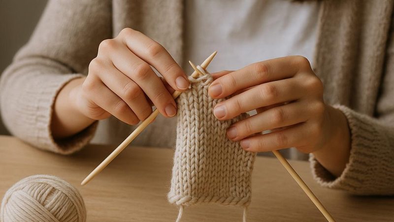 Как научиться вязать спицами красивые изделия с нуля