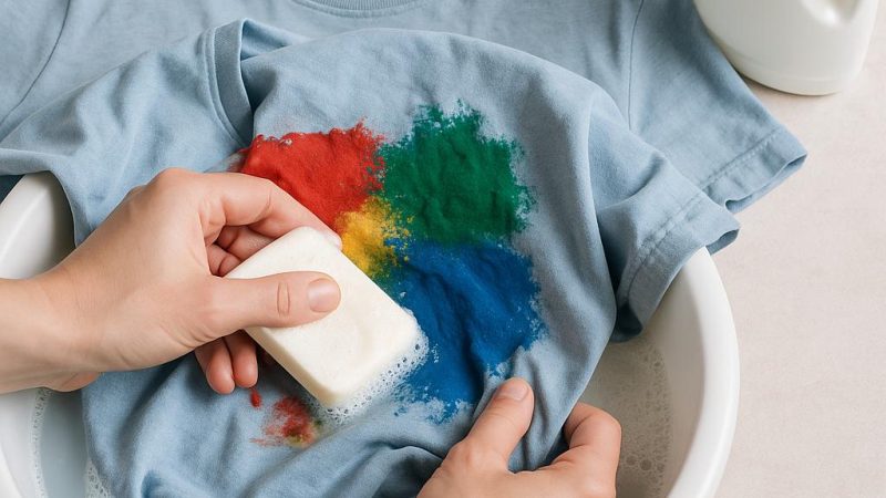 Как отстирать любую краску с одежды?