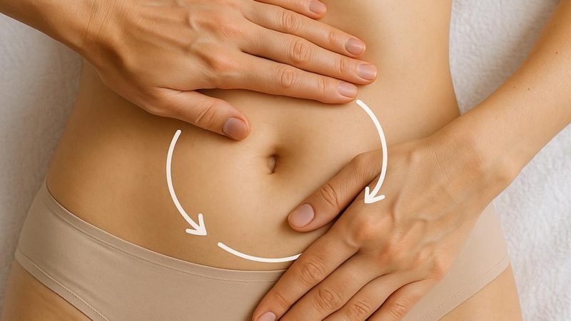 Как правильно делать массаж живота