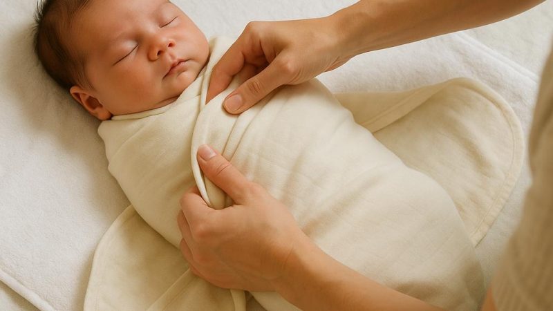 Как правильно пеленать новорожденного