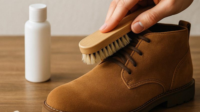 Как правильно почистить замшевую обувь в домашних условиях
