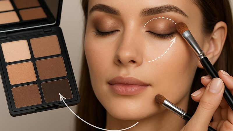 Как правильно сочетать и наносить тени?