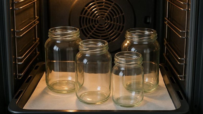 Как правильно стерилизовать банки в духовке