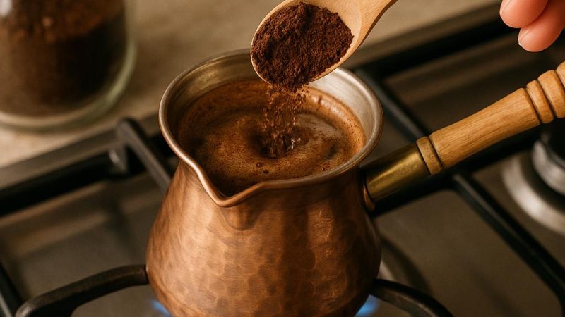 Как правильно варить кофе в турке