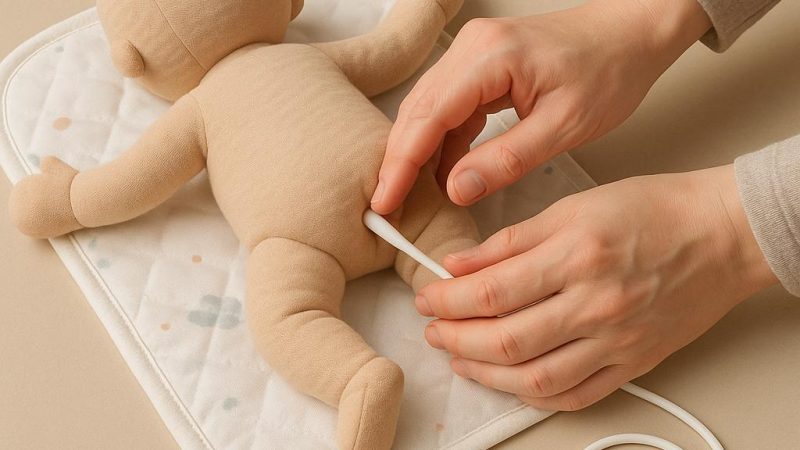 Как правильно выбрать и поставить газоотводную трубку для новорожденных?