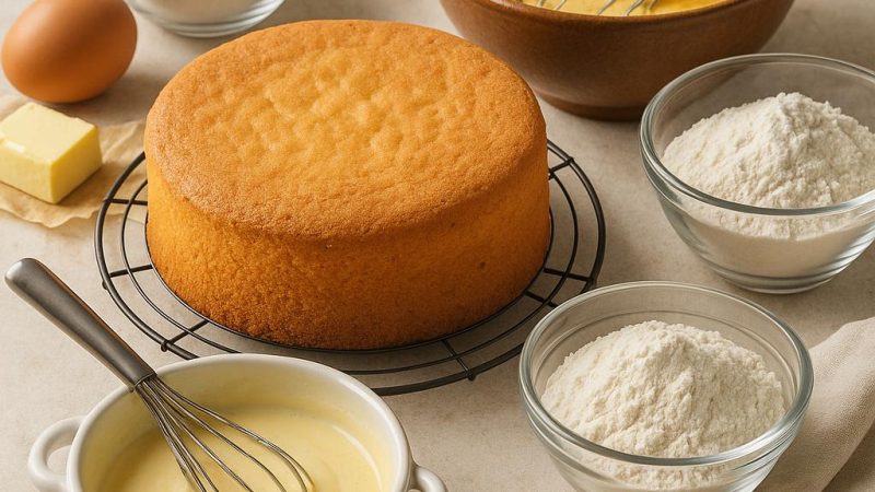 Как приготовить бисквит: рецепты и секреты