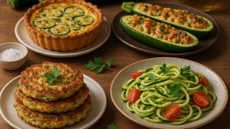 Как приготовить оригинальные блюда из обычных кабачков