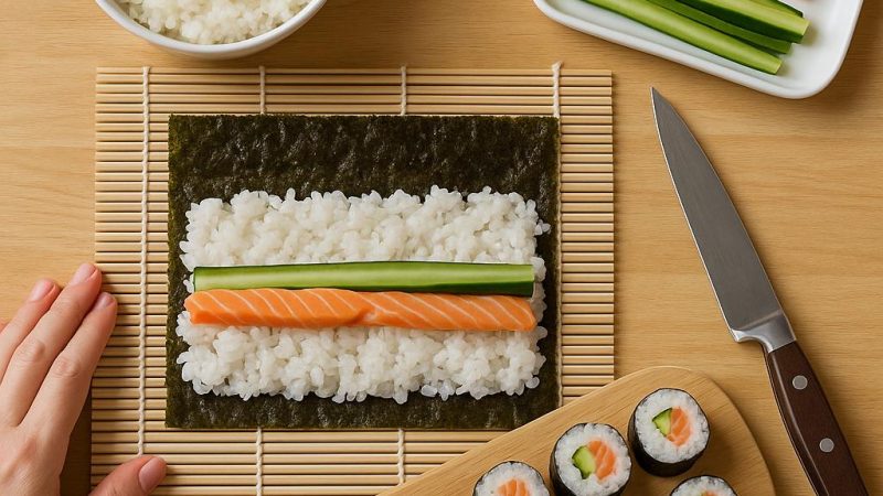 Как приготовить роллы в домашних условиях: пошаговая инструкция для новичков