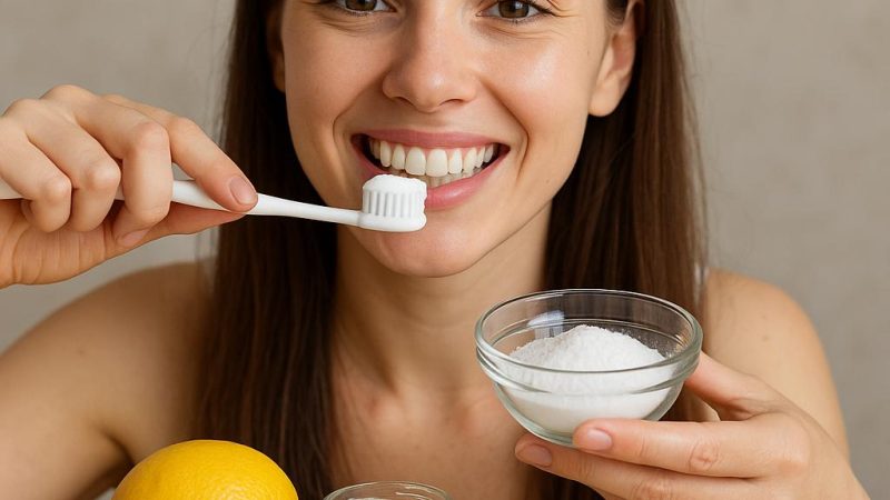 Как просто и быстро отбелить зубы — несколько народных способов