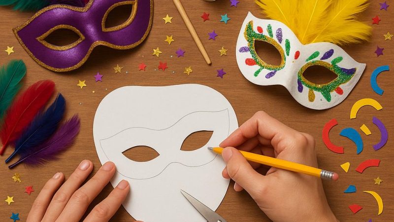Как сделать своими руками карнавальные маски