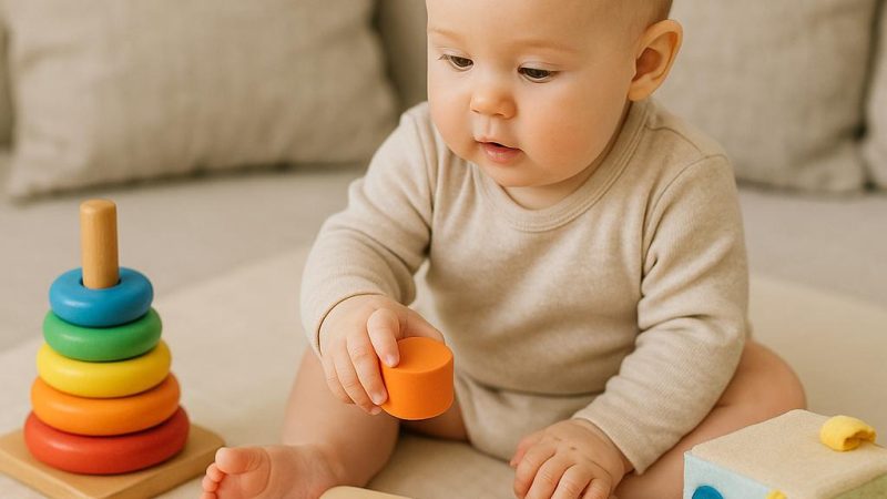 Какие развивающие игры для детей 6 месяцев будут интересны малышам?