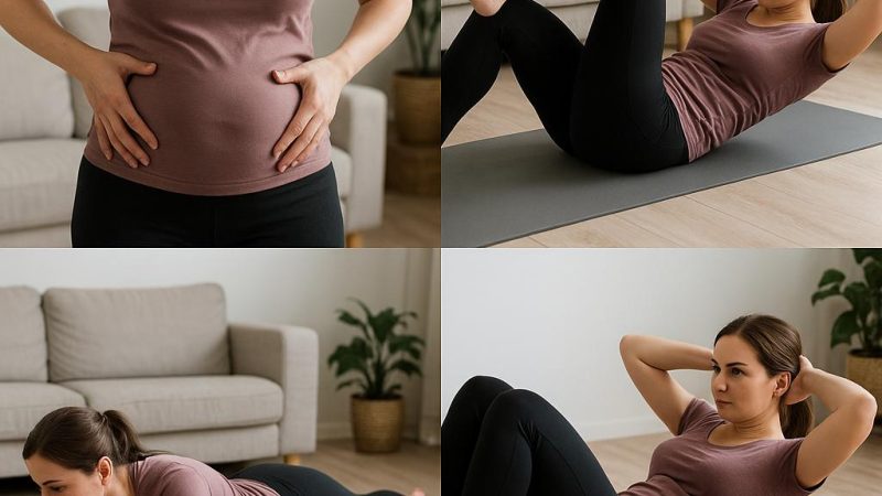 Какие упражнения надо делать, чтобы убрать выпирающий живот