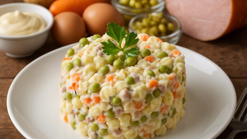 Классика французской и русской кухни: рецепт оливье