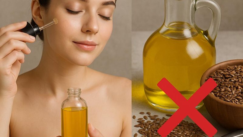 Льняное масло: польза в косметике и вред в быту от того как принимать