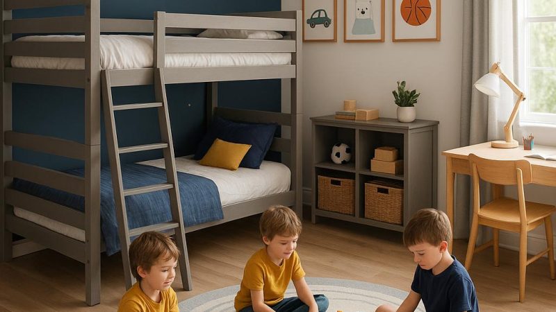 Лучший дизайн детской комнаты для мальчиков разного возраста