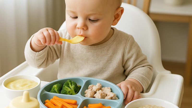 Наиболее приемлемое меню для ребёнка в 10 месяцев для правильного развития