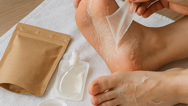 Недорогие отшелушивающие маски для ног в домашних условиях