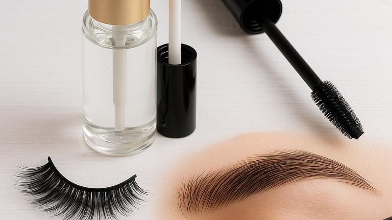 Необходимые средства для роста ресниц и бровей
