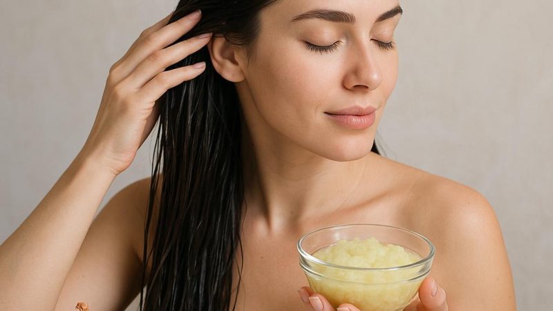 Необычные достоинства простого рецепта луковой маски для волос