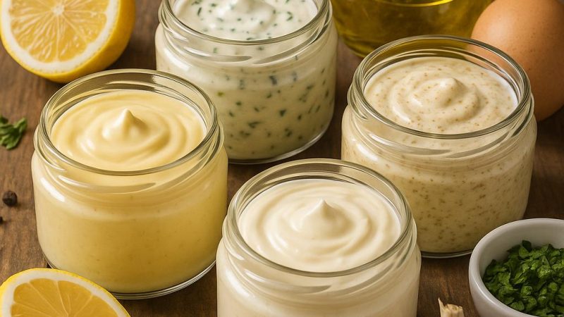 Несколько рецептов домашнего майонеза