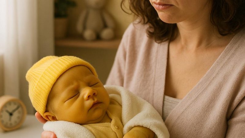 Нужно ли тревожиться, если у новорожденного желтушка