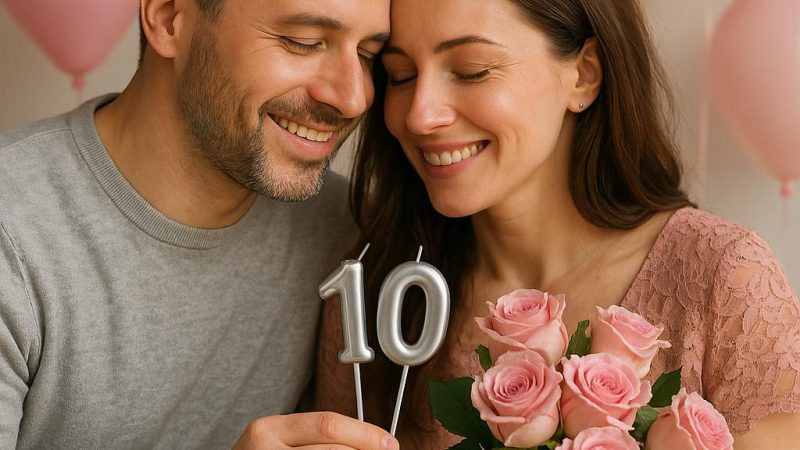 Оловянная или розовая свадьба — 10 лет совместной жизни