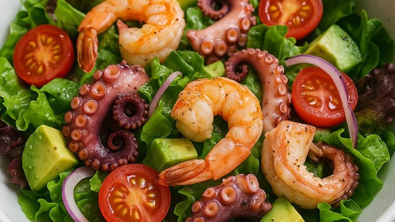 Оригинальные рецепты вкусных салатов из морепродуктов