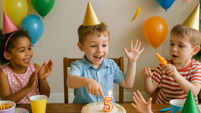 Отмечаем детский день рождения в 5 лет (сценарий и конкурсы)