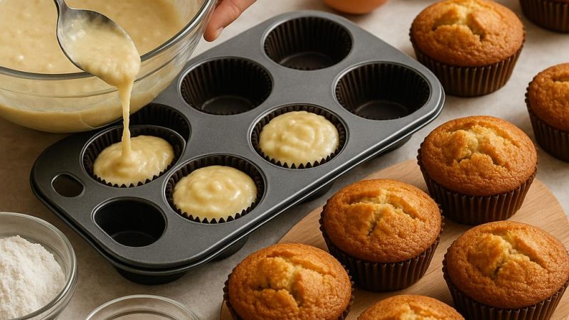 Печем вкусные кексы по простым рецептам