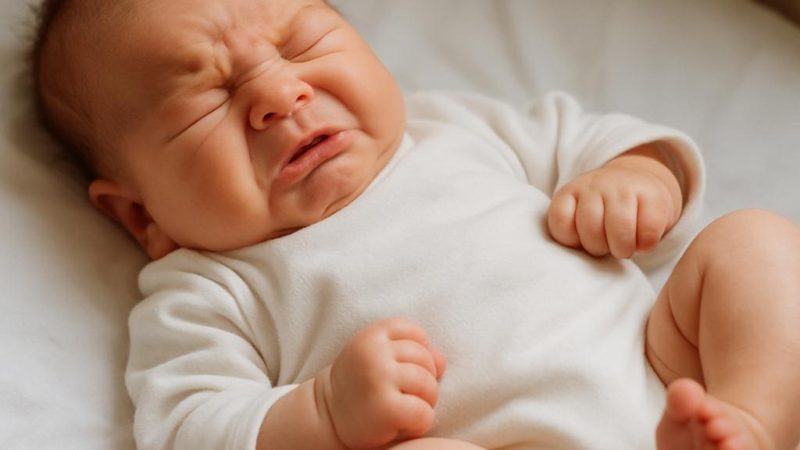 Почему новорожденный ребенок кряхтит и тужится во сне