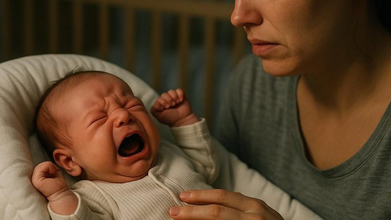 Почему новорожденный ребенок не спит: причины