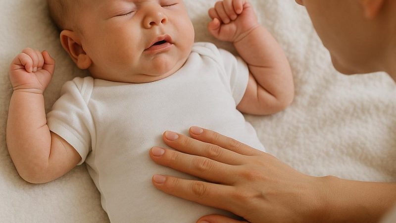 Помощь при газиках у новорожденного